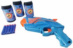 Sunman Pistol cu 10 sageti din burete si 3 tinte, Zapp Toys, Sniper 3