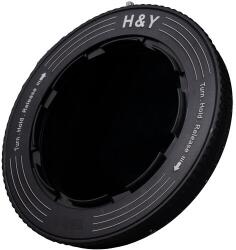 H&Y Adaptor reductie step-up H&Y RevoRing 58-77mm cu filtru ND3-ND1000/CPL pentru filtre 77mm-RNC77