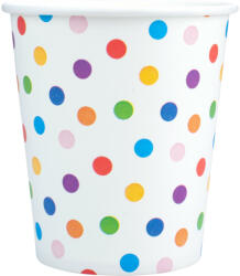  Papírpohár 50db - pontok - 180ml