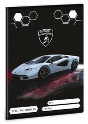 Ars Una Ars Una: Szürke Lamborghini vonalas füzet A/5 21-32 53622549