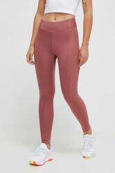 Reebok jóga leggings rózsaszín, sima - rózsaszín M - answear - 14 290 Ft