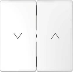 Schneider Electric MERTEN Dupla billentyű, redőnyvezérléshez, D-Life, lótuszfehér (MTN3855-6035) (MTN3855-6035)