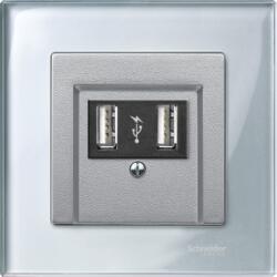 Schneider Electric MERTEN M-Elegance egyes keret, gyémántfehér (üveg) (MTN4010-3260) (MTN4010-3260)