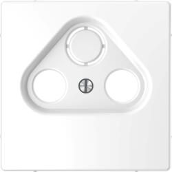 Schneider Electric MERTEN Antenna csatlakozó fedlap, 2+1 kimenettel, D-Life, lótuszfehér (MTN4123-6035) (MTN4123-6035)