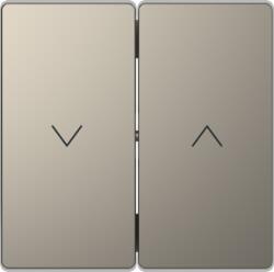 Schneider Electric MERTEN Dupla billentyű, redőnyvezérléshez, D-Life, nikkel (MTN3855-6050) (MTN3855-6050)