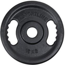 inSPORTline Öntöttvas olimpiai súlytárcsa inSPORTline Castblack OL 15 kg 50 mm (24265) - s1sport Súlytárcsa