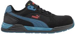 PUMA Puma Frontside BLK/Blue Low S1P ESD HRO SRC munkavédelmi cipő (PUM-644660-45)