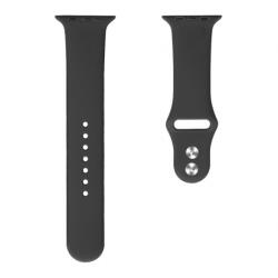 BSTRAP Soft Silicone szíj Apple Watch 38/40/41mm, Black (SAP008C01)