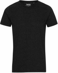 Neutral Újrahasznosított anyagokból készült férfi póló - Fekete melírozott | M (NE-C61001-1000345916)