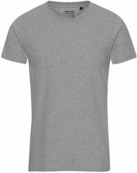 Neutral Újrahasznosított anyagokból készült férfi póló - Szürke melírozott | 3XL (NE-C61001-1000345932)