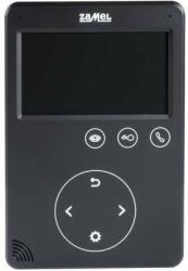 ZAMEL Videomonitor cu butoane tactile, panou de 4, 3", negru, VP-816B, entra Zamel
