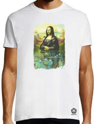 Magnolion Szürreális Mona Lisa v3 póló