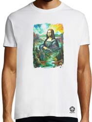 Magnolion Szürreális Mona Lisa v1 póló