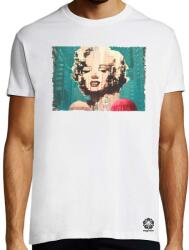 Magnolion Pareidolia Marilyn Monroe város fantázia v7 póló