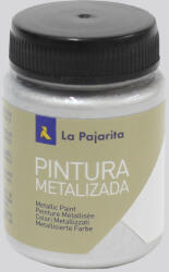 LA PAJARITA Metallized Silver - Ezüst Gyöngyház Metál Festék (75 ml)