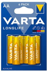 VARTA Baterie Alcalina Longlife Lr06 Bl 6buc Varta (bat0242) - cadouriminunate
