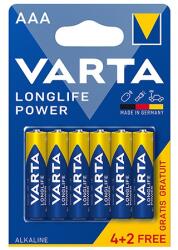 VARTA Baterie Alcalina Longlife Power Lr3 4+2 Varta (var-lr3) - cadouriminunate