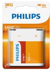 Philips Baterie Longlife 3r12 Blister 1 Buc Philips (ph-3r12l1b/10) - cadouriminunate