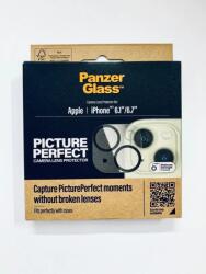 Panzer Folie Protectie Sticla Camera Panzer pentru iPhone 15/15 Plus Negru