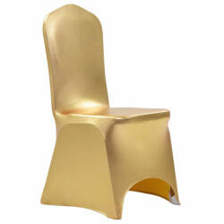 VidaXL Huse elastice pentru scaun, 25 buc. , auriu (133555)