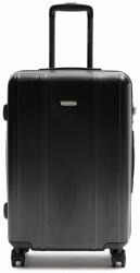 WITTCHEN Közepes bőrönd 56-3P-712-1 Fekete (56-3P-712-1)