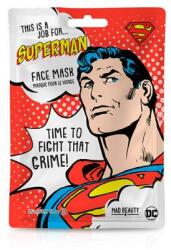 Mad Beauty Mască din țesut pentru față Cocos - Mad Beauty DC This Is A Job For Superman Face Mask 25 ml