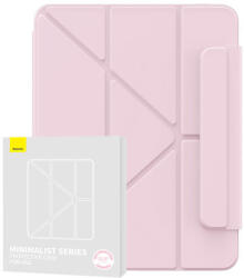 Baseus iPad Pro 12, 9'' (2018/2020/2021) Baseus Minimalist mágneses tok rózsaszín