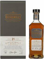 Bushmills 21 Years Rare Single Malt Irish 0,7 l 40%