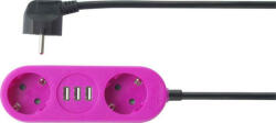 Conrad 2 Plug + 3 USB 1,5 m (2368895)