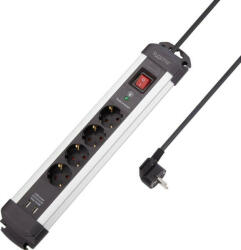 sygonix 4 Plug + 2 USB 1,4 m Switch (4755592)