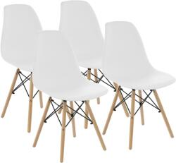 Kring Kai szék, 4 darab, PP, Fehér