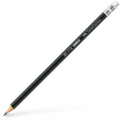Faber-Castell Creion grafit Faber-Castell HB cu radiera 1112 (FC111200)