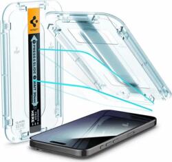 Spigen Glas. tR EZ Fit HD Apple iPhone 15 Pro Edzett üveg kijelzővédő (AGL06898)