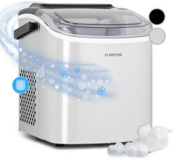 Klarstein Caldwell, jégkocka készítő, 12 kg/24 h, 1, 3 L tartály (ICE4-Caldwell-SS) (ICE4-Caldwell-SS)