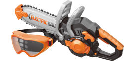 Wiky Ferăstrău cu lanț 34 cm și ochelari de protecție (WKW029024) Set bricolaj copii