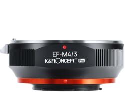 K&F Concept Adaptor montura M12125 K&F Concept EOS-M4/3 PRO de la Canon EOS la M4/3 (MFT) KF06.442