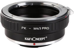 K&F Concept Adaptor montura K&F Concept PK-M4/3 PRO de la Pentax K la Micro 4/3-Mount(MFT)