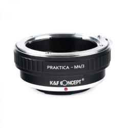 K&F Concept Adaptor montura K&F Concept Praktica-M4/3 de la Praktica la Micro 4/3-Mount(MFT) KF06.169