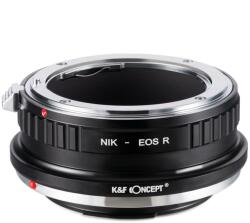K&F Concept Adaptor montura K&F Concept Nikon-EOS R de la Nikon AI la Canon EOS R KF06.379