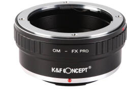 K&F Concept Adaptor montura K&F Concept OM-FX PRO de la Olympus OM la Fuji X-Mount KF06.415