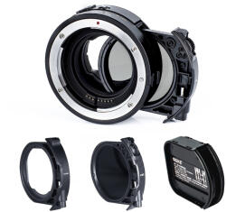 Meike Kit Adaptor montura Meike MK-EFTE-C de la Canon EF/S la Sony E cu filtre Drop-in VND+Clear