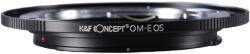 K&F Concept Adaptor montura K&F Concept OM-EOS de la Olympus la Canon EOS KF06.132
