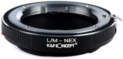 K&F Concept Adaptor montura K&F Concept LM-NEX de la Leica M la Sony E-Mount (NEX) KF06.113