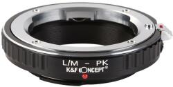 K&F Concept Adaptor montura K&F Concept LM-PK de la Leica M la Pentax K KF06.168