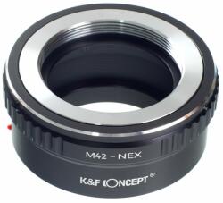 K&F Concept Adaptor montura K&F Concept M42-NEX de la M42 la Sony E-Mount (NEX) KF06.067