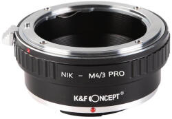 K&F Concept Adaptor montura K&F Concept Nikon-M4/3 PRO de la Nikon AI F-Micro 4/3 (MFT) KF06.405