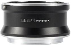 Laina Adaptor montura Laina M645-GFX de la Mamiya 645 la Fujifilm GFX