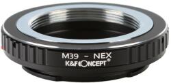 K&F Concept Adaptor montura K&F Concept M39-NEX de la M39 la Sony E-Mount (NEX) KF06.251