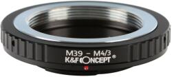 K&F Concept Adaptor montura K&F Concept M39-M4/3 de la M39 Mount-Micro 4/3 (MFT) KF06.254