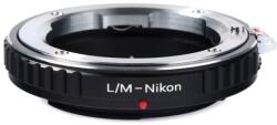 K&F Concept Adaptor montura K&F Concept LM-Nikon de la Leica M la Nikon KF06.173